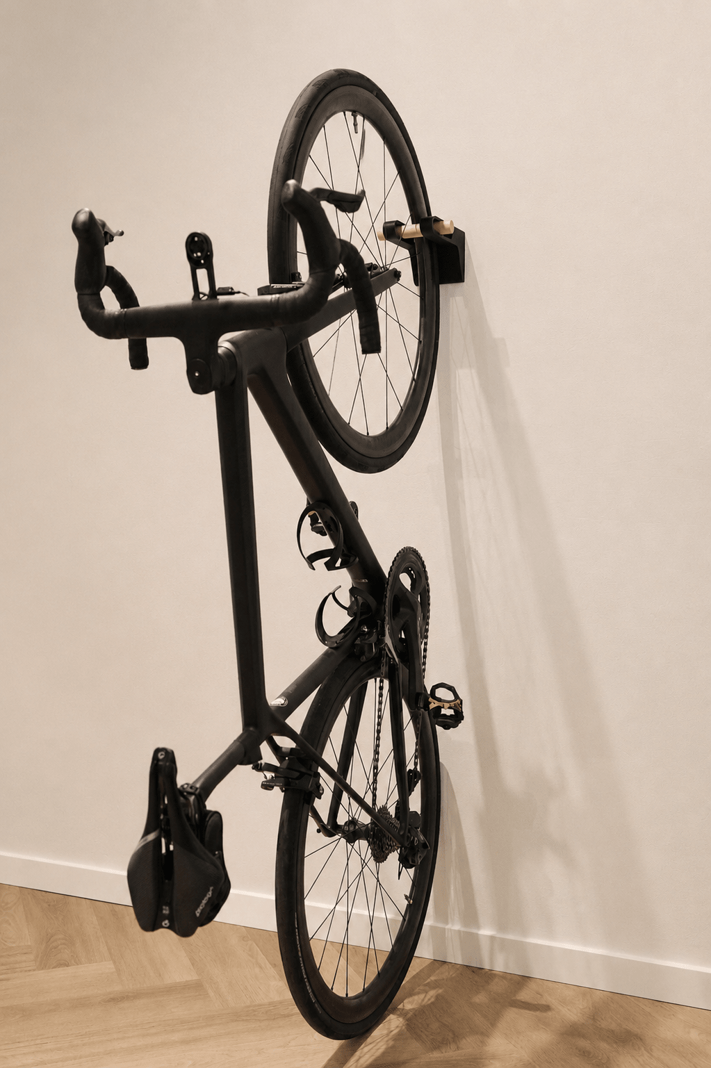 Vertical Wall Mount – Road, Gravel & MTB – hero – StudioVelo3D
