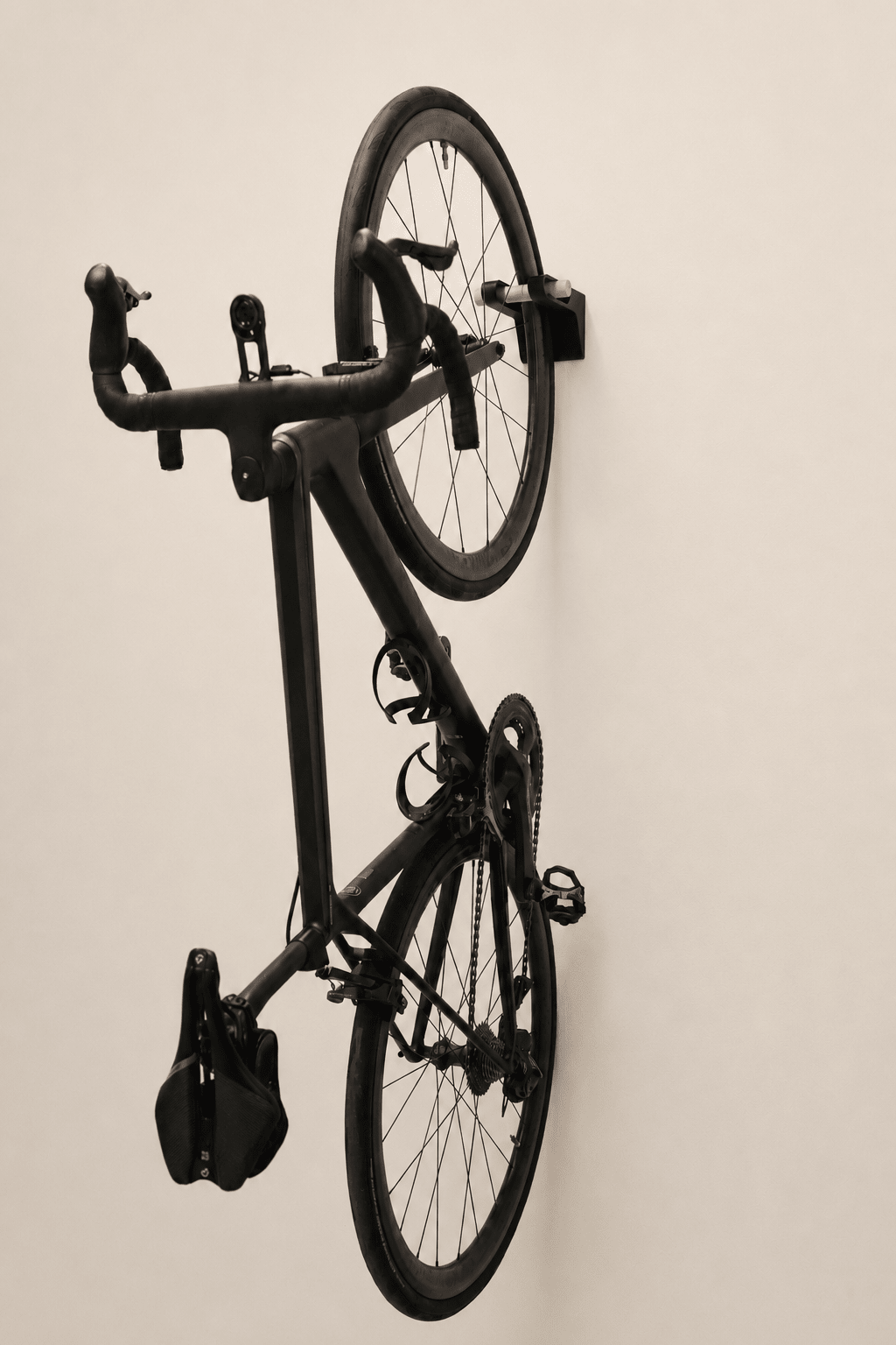 Vertical Wall Mount – Road, Gravel & MTB – hero – StudioVelo3D