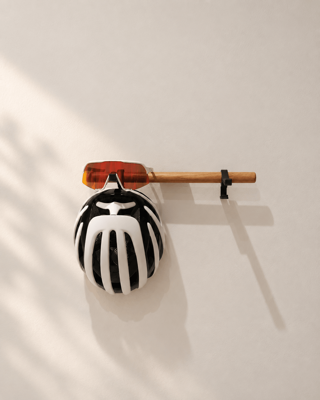 Bar 400 — B with two combined helmet and glasses holders – StudioVelo3D